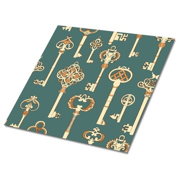 Płytki panele PCV samoprzylepne podłogowe Klucze