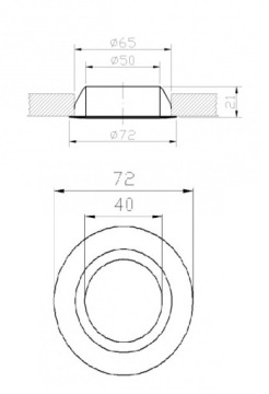 Встраиваемый галогенный светильник, БЕЛЫЙ