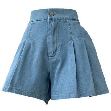 Denim Shorts Jeans Women Summer Lady High Waist St