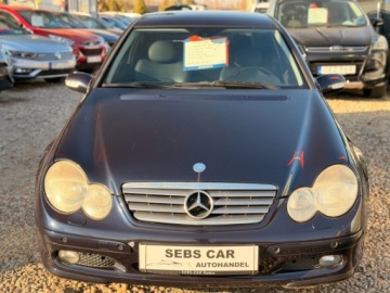 Mercedes Klasa C W203 Coupe W203 1.8 (C 230 Kompressor) 192KM 2004 Mercedes-Benz Klasa C Compressor Zadbany Skory 1.8 Benzyna 192KM, zdjęcie 5