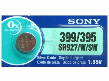 bateria SONY Originał 395 399 SR927SW AG7 LR 1szt