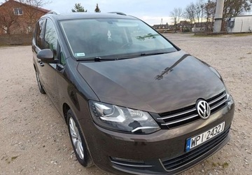 Volkswagen Sharan II Van 2.0 TSI 200KM 2014 Volkswagen Sharan 2.0 TSI Highline DSG 2.0 BenzynaLPG Faktura VAT 23%, zdjęcie 11