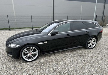 Jaguar XF II Sportbrake 3.0 TDV6 300KM 2018 Jaguar XF XF 3.0 D 300 KM 2018r Warszawa 3.0 Diesel 300KM, zdjęcie 10