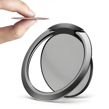 ELEGANCKI SOCKET PODSTAWKA HOLDER RING DO TELEFONU UCHWYT CIENKI GRAFIT
