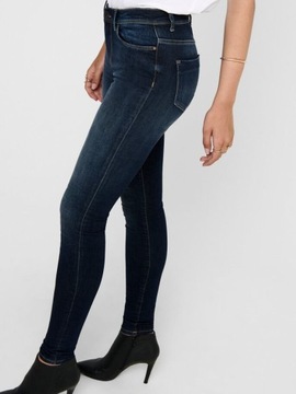 ONLY jeansy Shape Skinny 26/30 XS wysoki stan J134
