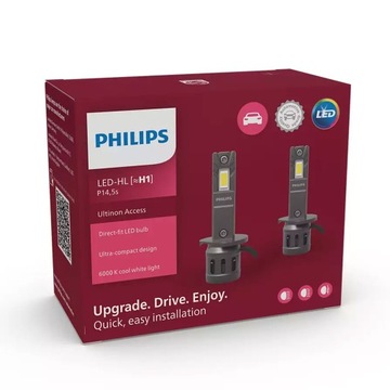 Светодиодные лампы Philips Ultinon Access UA2500 H1 12 В