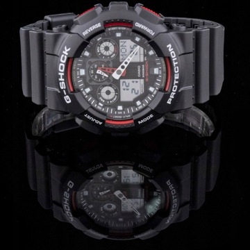 Pánske hodinky CASIO G-Shock GA-100-1A4ER [+GRAWER]