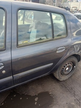 DVEŘE LEVÝ ZADNÍ RENAULT THALIA FACELIFT TEB66 2005 ROK