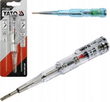 YATO PRÓBNIK NAPIĘCIA 70-250V TEST CIĄGŁOŚCI LED