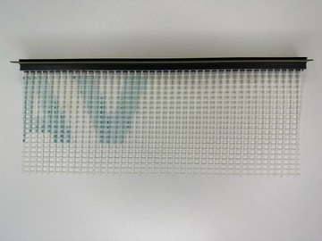 Полоса оконная с сеткой АНТРАЦИТ APU MIDI 2,5 м