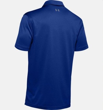 Under Armour Polo Ua Tech 1290140 Niebieski Loose Fit