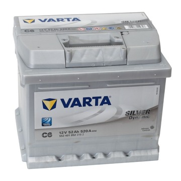 Varta Silver Dynamic C6 12V 52Ah 520A P+