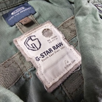 Koszula Wojskowa G-STAR RAW Militarna Taktyczna Casual Khaki L