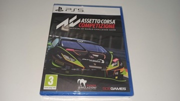 ASSETTO CORSA COMPETIZIONE PL po polsku PS5 SYMULACJA nowa! Folia!