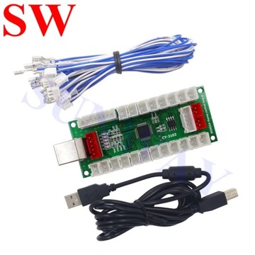 PS2 PS3 PC XBOX360 аркадный джойстик для печатной платы USB-радости