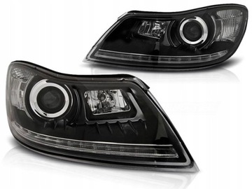 LAMPY SKODA OCTAVIA II 09-12 LED DO JAZDY DZIENNEJ