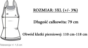 МУЖСКАЯ ФУТБОЛКА ИЗ 100% ХЛОПКА В РЕБРУСКУ, 3XL