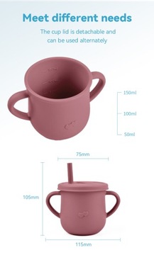 Силиконовый набор для кормления детей, 6 шт.