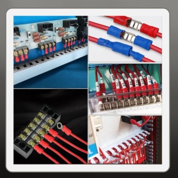 НАБОР ИЗОЛИРОВАННЫХ КАБЕЛЬНЫХ НАКОНЕЧНИКОВ 280 ШТ НАБОР XXL