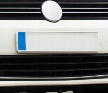 ХРОМИРОВАННЫЕ РАМКИ ДЛЯ НОМЕРНЫХ ЗНАКОВ НАБОР ДЛЯ ГЛЯНЦЕВЫХ ЗНАКОВ 2 ШТ.