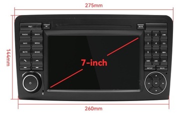 Магнитола Android GPS MERCEDES W164 WiFi PL ML GL 2/16