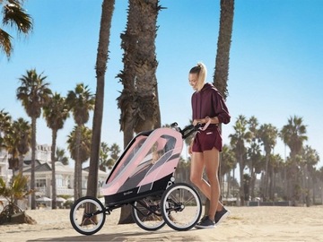CYBEX ZENO SEAT PACK СИДЕНЬЕ С ОБИВКОЙ ДЛЯ ВЕЛОСИПЕДНОЙ КОЛЯСКИ ПРИЦЕПА СЕРОЕ
