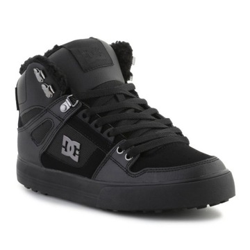 Czarne Syntetyk Buty Męskie Sportowe DC r.44,5