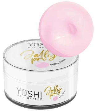 YOSHI Żel budujący Jelly Pro Milky Pink 15ml