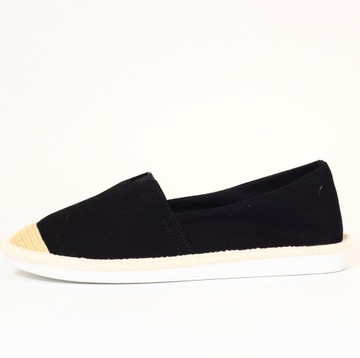 BUTY DAMSKIE TRAMPKI ESPADRYLE TENISÓWKI PŁASKIE