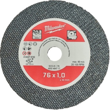 082 877 082 877 TARCZA TNACA DO METALU 76X1 MM - 5 SZT.