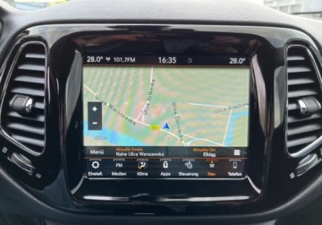 Jeep Compass II SUV 1.4 Multiair 170KM 2018 Jeep Compass automat, 4x4, skory, nawigacja , kamera 1.4 Benzyna 170KM, zdjęcie 23