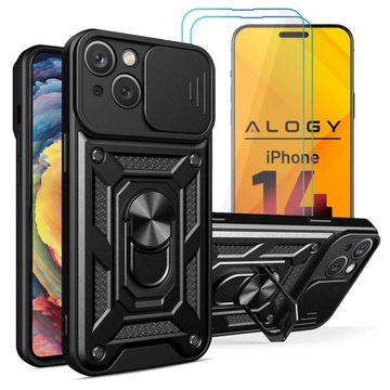 ETUI RING ALOGY CASE do iPhone 14 Plus + 2x SZKŁO