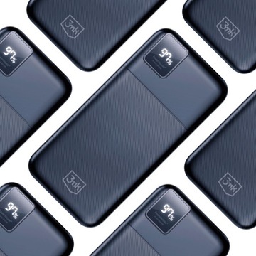 Powerbank 20000 мАч с возможностью многократной зарядки USB-C и USB-A QC 3.0 - 3mk PowerHouse