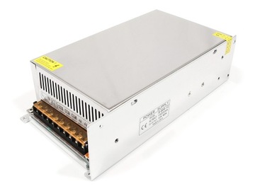 ZASILACZ 12V 500W 40A IP20 DO TAŚM LED, CCTV