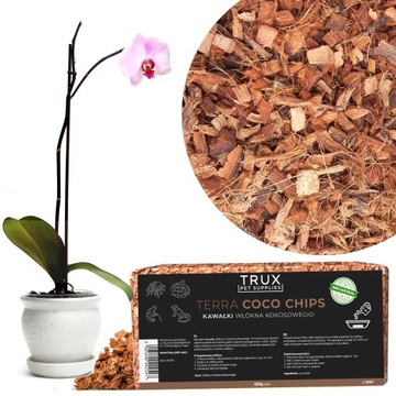TRUX Terra Coco Chips 500g podłoże kokosowe, zrębki kokosowe, czipsy