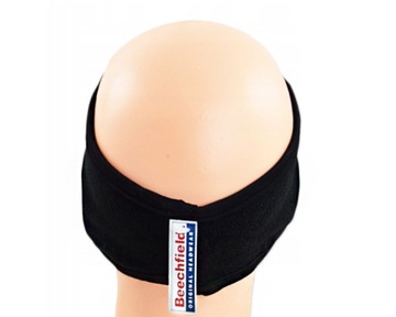 МОДНАЯ ФЛИСОВАЯ ПОЯВКА НА УШИ, ТЕПЛАЯ, ЧЕРНАЯ