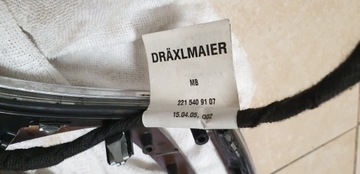 Декоративная планка из деревянных досок MERCEDES S W221