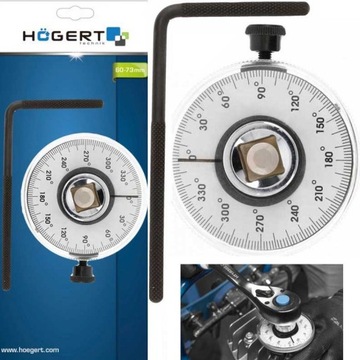 ДИНАМОМЕТРИЧЕСКИЙ КЛЮЧ ПРОТРАКЛЯТОР 1/2 360 градусов