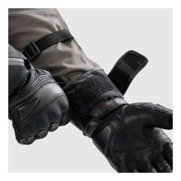 REBELHORN SUMMIT WINTER WP BLACK мотоциклетные перчатки черные GRATISY