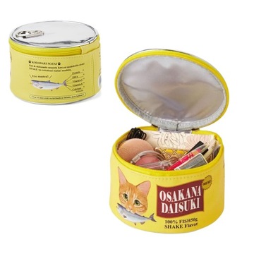 Дорожная косметичка Рыбные консервы Женщина