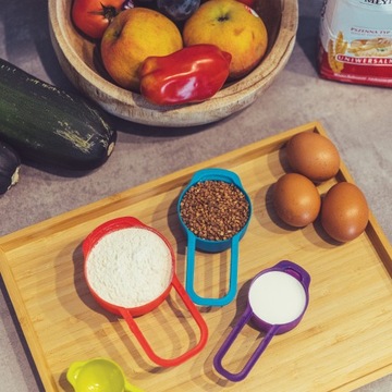 КУХОННЫЙ МЕРНЫЙ НАБОР, КРУЖКИ, ЛОЖКИ, МЕРНЫЕ МЕРЫ, 6 шт.