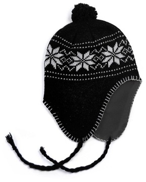 Szaleo Ciepła CZAPKA polar INDIAŃSKA cz1542-13