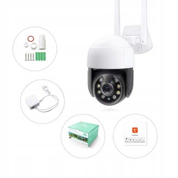 TUYA SMART 5MPX0 WIFI НАРУЖНАЯ ВРАЩАЮЩАЯСЯ КАМЕРА