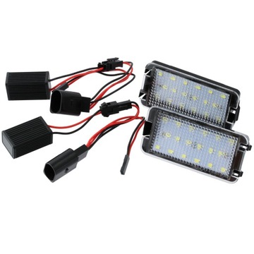 LAMPKI LED REJESTRACJI do SEAT LEON TOLEDO IBIZA