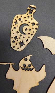 Набор из 6 подвесок для Хэллоуина, подвесных украшений