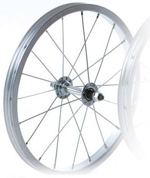Koła przednie Tru-build RGH710, 188 x 4,5 cm (16 x 1,75 cala), srebrne