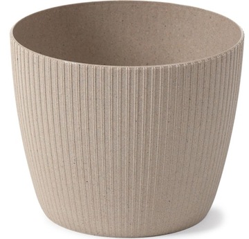 Doniczka MAGNOLIA ECO coffee Jumper 26 h21 - Latte