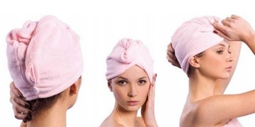 ПОЛОТЕНЦЕ ДЛЯ ГОЛОВЫ ТЮРБАН ИЗ МИКРОФИБРЫ
