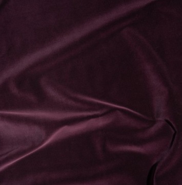 TKANINA RIVIERA 69 OBERŻYNA WELWET VELVET MEBLOWA TAPICERSKA MATERIAŁ
