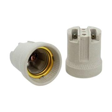 Керамическая розетка, керамический патрон лампы E27